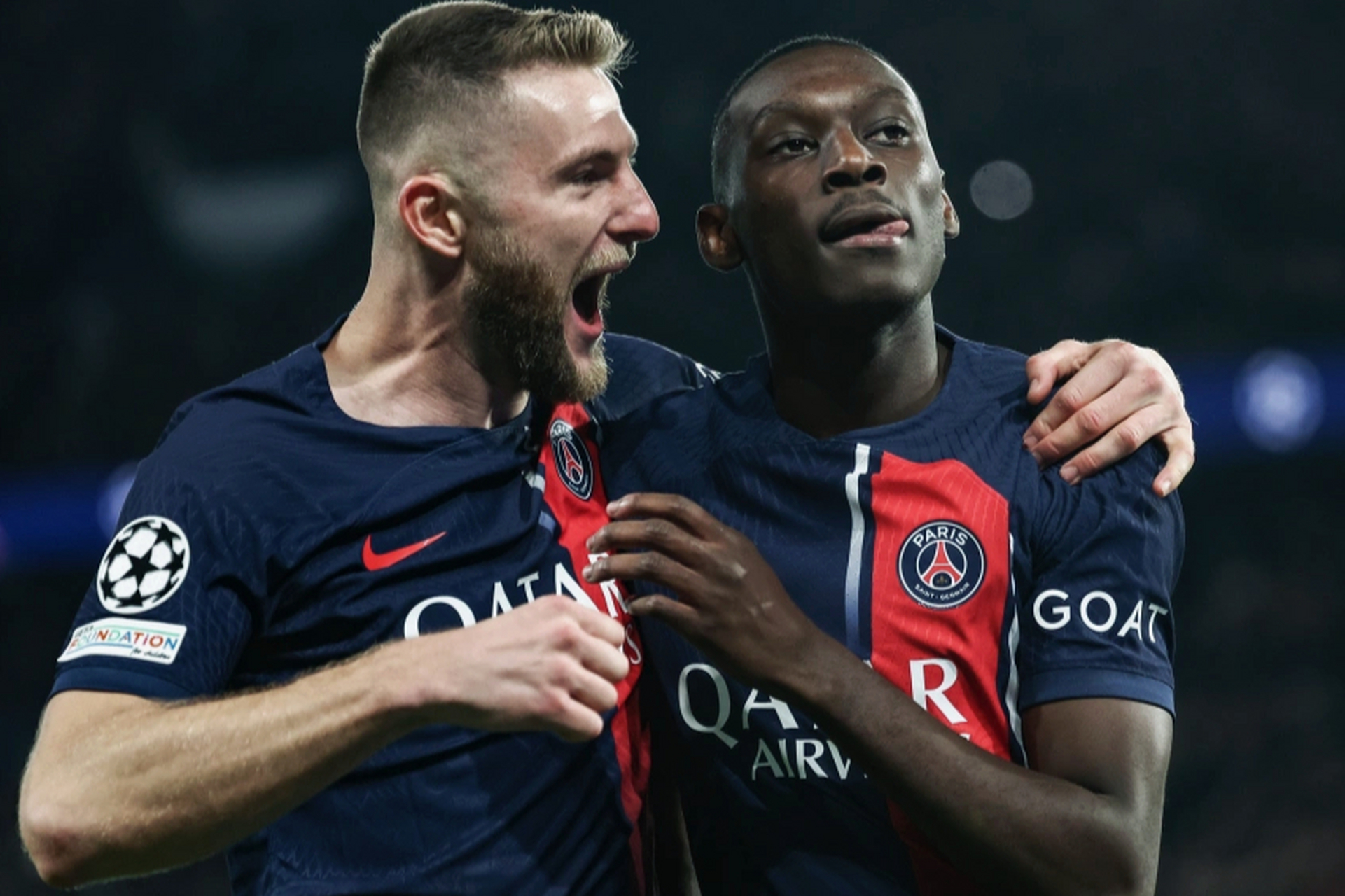 包含巴黎圣日尔曼拼尽全力，成功突破对手防线晋级的词条