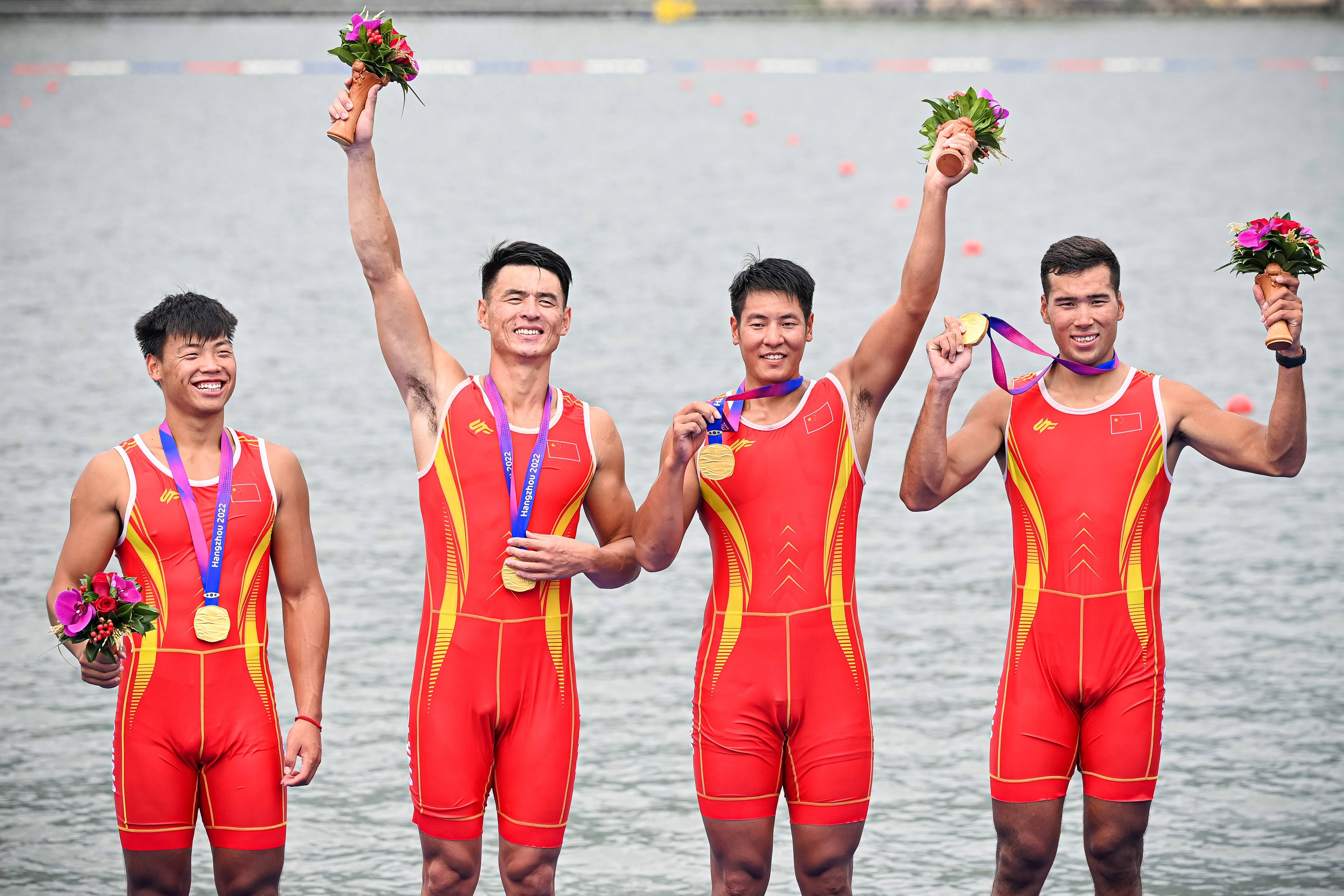 智利选手在赛艇比赛中尽展实力